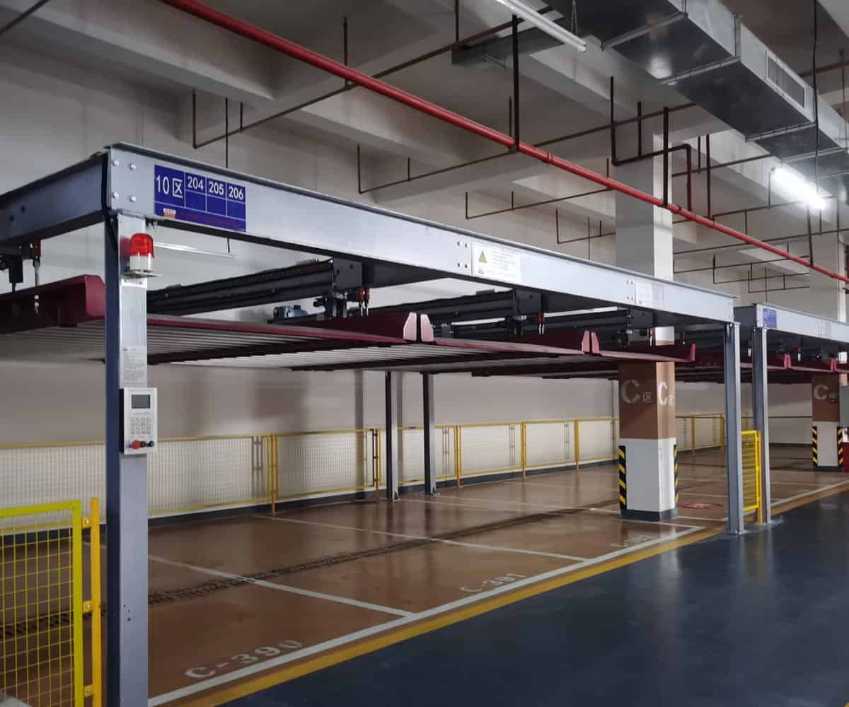 獨山兩柱簡易升降類停車位