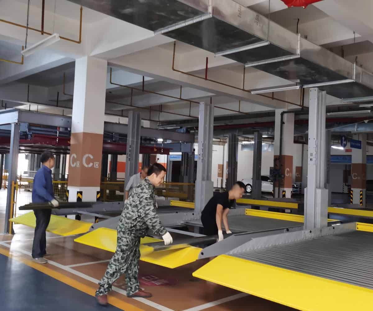 印江簡易升降類機械車位