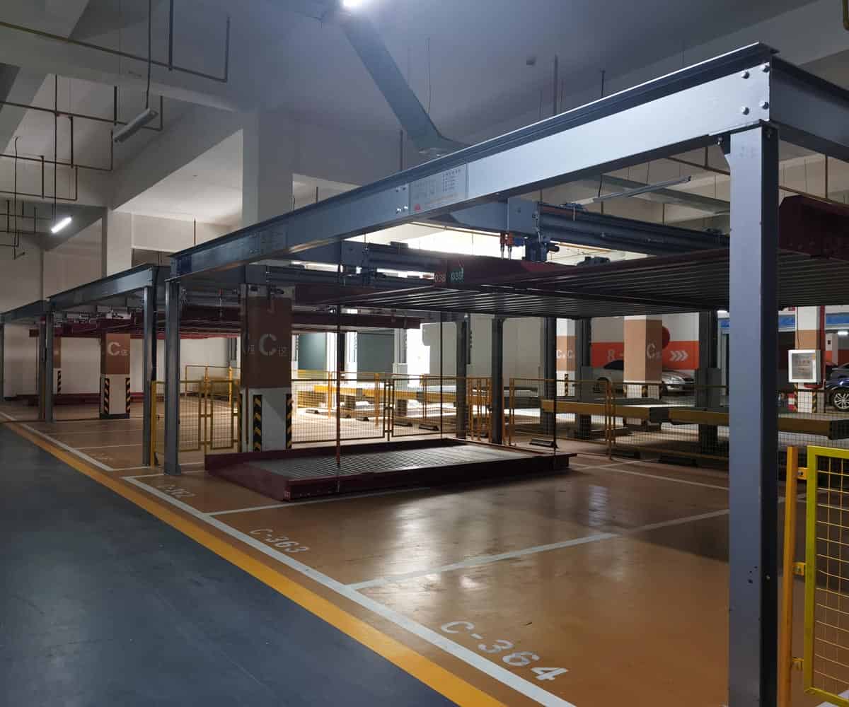 畢節四柱升降式立體停車位