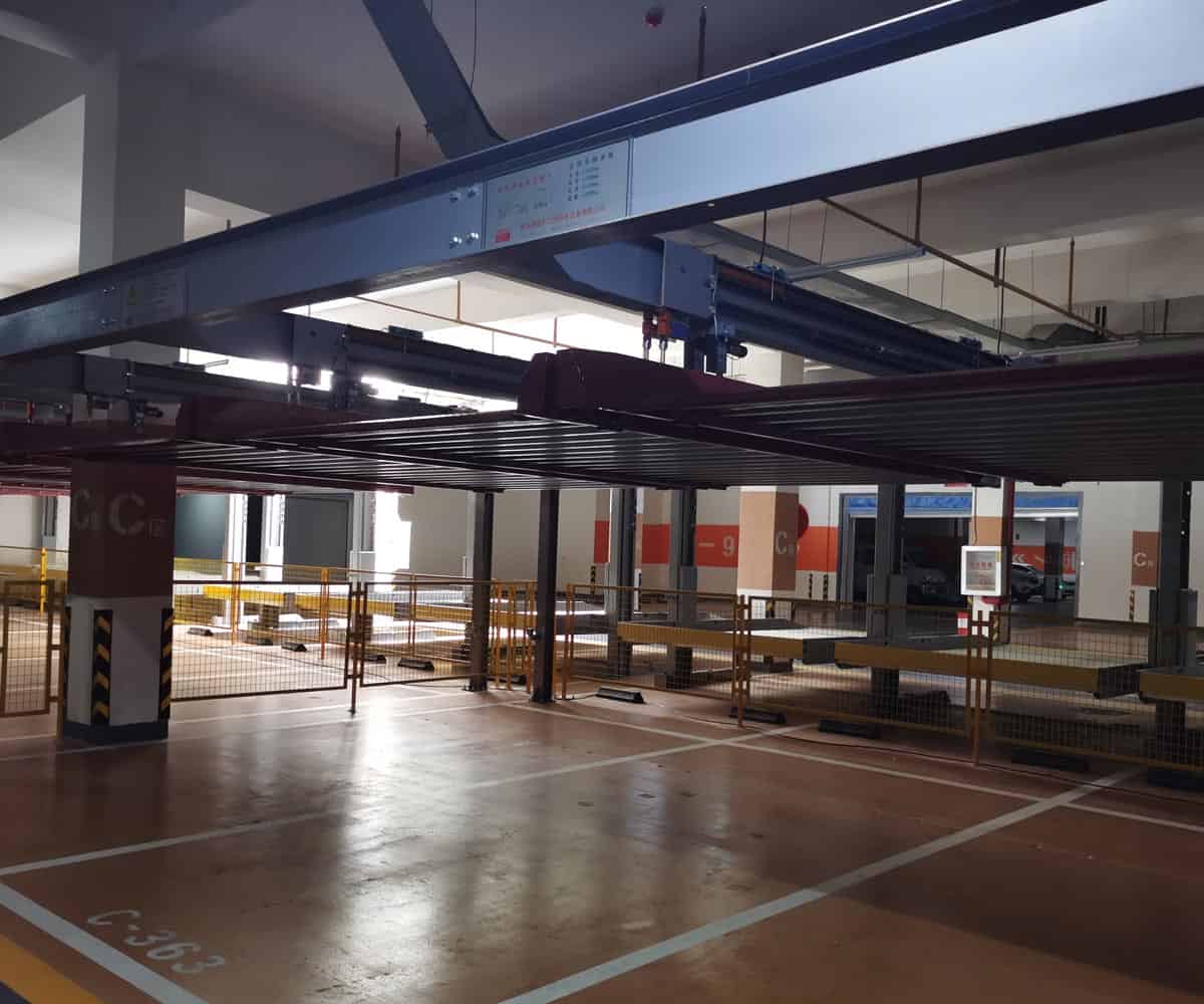 石阡雙層立體停車設備