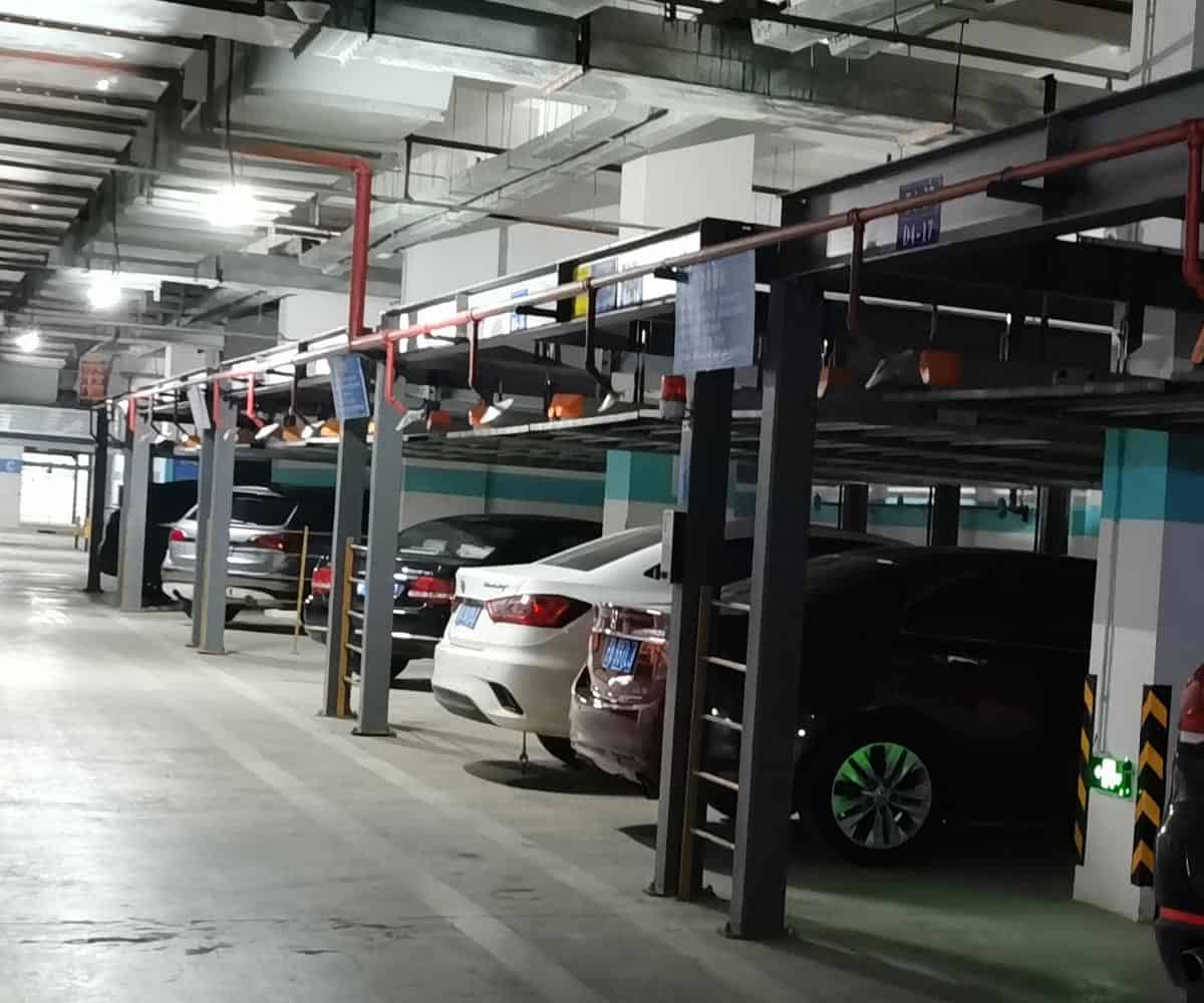 廣西兩層簡易升降立體停車設備