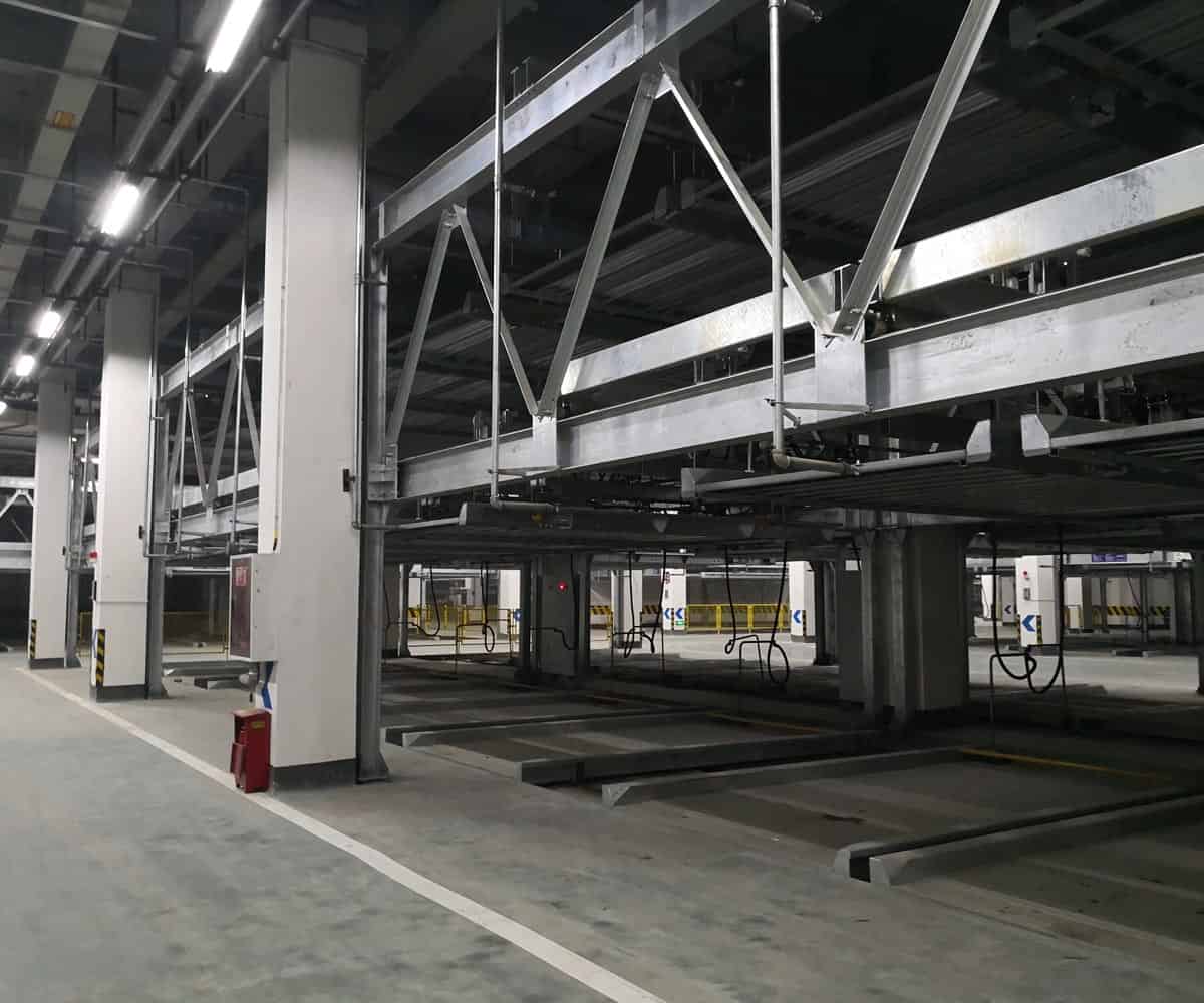 云南左右橫移機械式停車設備