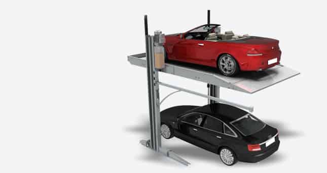 簡易升降類為業主節省用車位成本